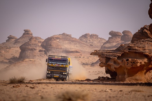 DAF 3300 wygrywa etap rajdu Dakar Classic 2026 01