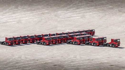DAF delivers 500th truck to Jordan