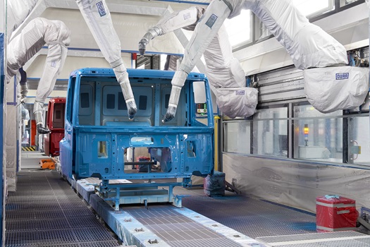 DAF Cab Paint Facilities