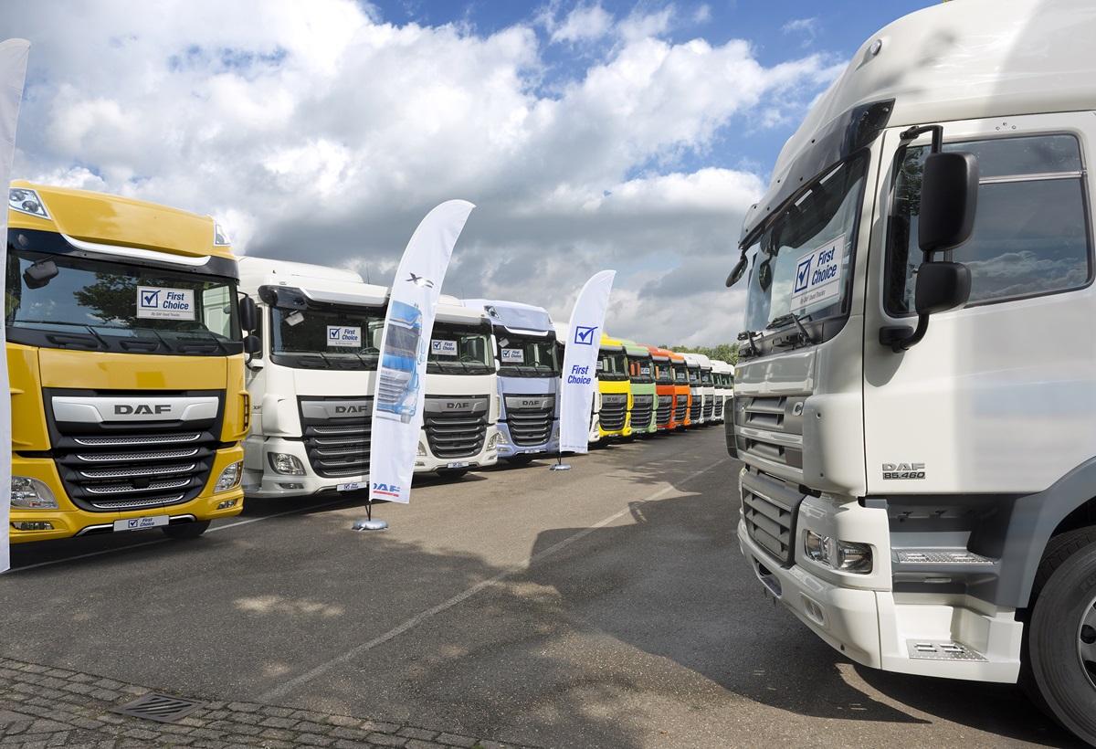 Saving on fuel with a nearly new DAF truck