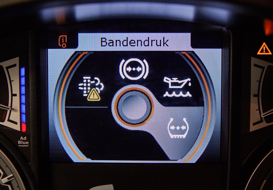 Bandenspanning automatisch meten