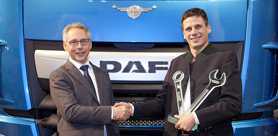 DAF European Technician of the Year 2018