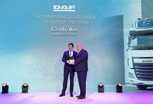 DAF Used Trucks Dealer of the Year Centrako