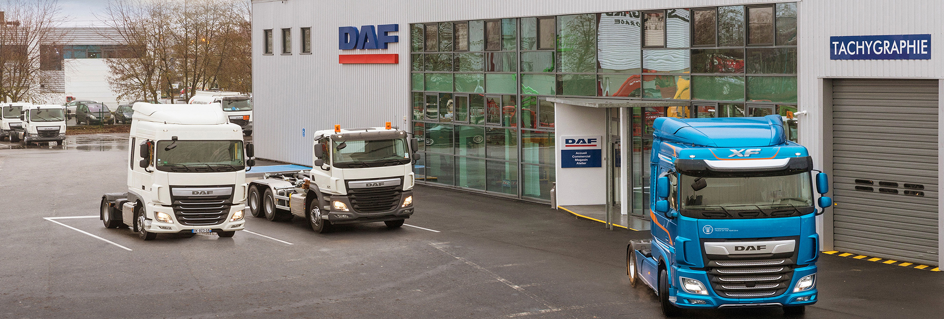 DAF Trucks otwiera nową, własną placówkę dealerską  w Paryżu