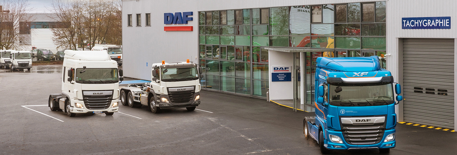 DAF Trucks otwiera nową, własną placówkę dealerską w Paryżu